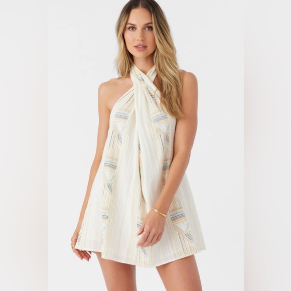 NWT O’Neill NAIMA HALTER DRESS - Picture 4 of 6